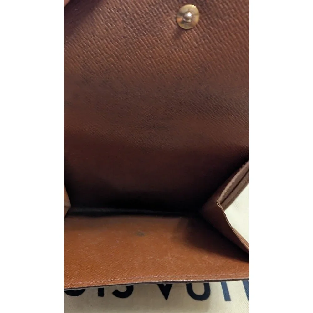 LOUIS VUITTON Monogram Portefeuille Elise Wallet TH1928 Vintage 1998 Authentic